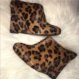 Joie calf hair mules